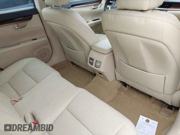2014 Lexus ES 350 with VIN JTHBK1GG9E2148783, listed as a IAAI auction lot 41624707 with 130,481 mi miles. Bid and sale history available at carsss.com. Image 8.