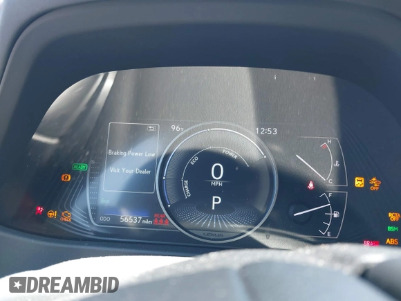 2021 Lexus UX 250h z VIN JTHP9JBH2M2048461, wystawiony jako IAAI lot #42017871 z przebiegiem 56 537 mil mil oraz . Historia ofert i sprzedaży dostępna na DreamBid. Obrazek 7.