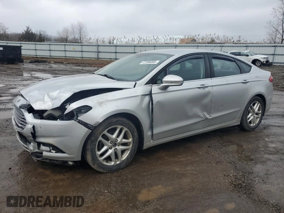 2016 Ford Fusion SE with VIN 1FA6P0H72G5116603, listed as a Copart auction lot 47208305 with 105,696 mi miles and Salvage Title. Bid and sale history available at carsss.com. Image 1.
