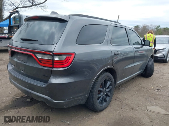 2017 Dodge Durango GT with VIN 1C4RDJDGXHC907082, listed as a IAAI auction lot 42042615 with 72,721 mi miles and . Bid and sale history available at DreamBid. Image 4.