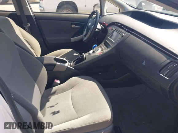 2012 Toyota Prius One with VIN JTDKN3DU8C5456635, listed as a IAAI auction lot 42147936 with 22,834 mi miles and . Bid and sale history available at DreamBid. Image 5.