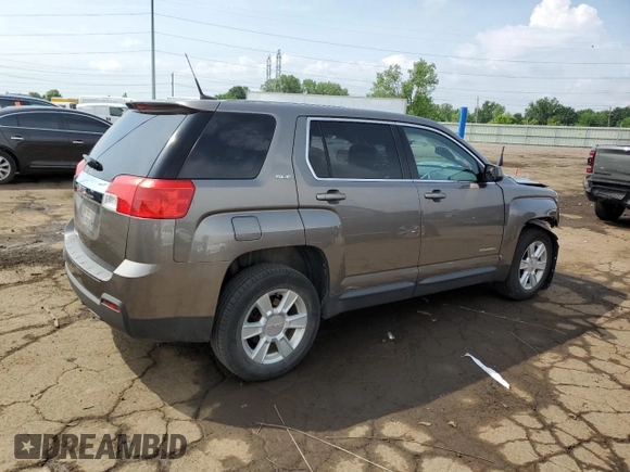 2010 GMC Terrain SLE-1 with VIN 2CTALBEW2A6275399, listed as a Copart auction lot 61400855 with 52,743 mi miles and Clean title. Bid and sale history available at DreamBid. Image 3.