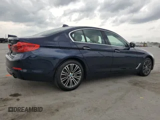 2017 BMW 5 Series 530i with VIN WBAJA5C37HG897385, listed as a Copart auction lot 57414135 with 65,221 mi miles and Salvage title. Bid and sale history available at DreamBid. Image 3.