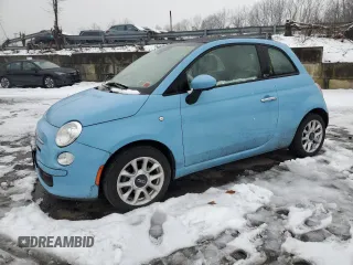 2017 FIAT 500 Pop z VIN 3C3CFFLR4HT505924, wystawiony jako Copart lot #81500754 z przebiegiem 49 618 mil mil oraz Nie do naprawy • Non repairable. Historia ofert i sprzedaży dostępna na DreamBid. Obrazek 1.