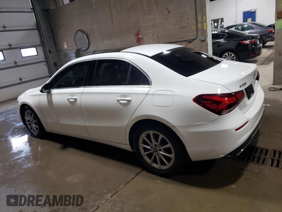 2019 Mercedes-Benz A 220 with VIN WDD3G4EB6KW011987, listed as a Copart auction lot 63768485 with 86,692 mi miles and Clean title. Bid and sale history available at DreamBid. Image 2.