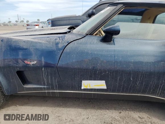 1979 Chevrolet Corvette with VIN 1Z8749S431929, listed as a Copart auction lot 75316594 with 84,098 mi miles and Salvage title. Bid and sale history available at DreamBid. Image 12.
