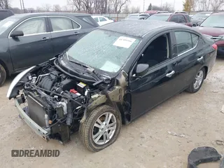 2016 Nissan Versa SV with VIN 3N1CN7AP7GL854440, listed as a IAAI auction lot 41510489 with 61,405 mi miles. Bid and sale history available at carsss.com. Image 2.