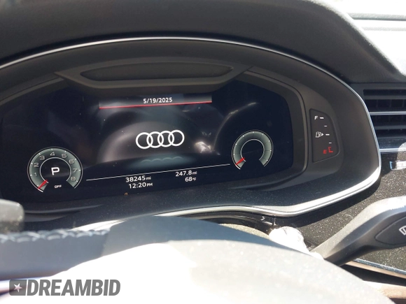2022 Audi Q8 Premium with VIN WA1AVBF13ND024823, listed as a IAAI auction lot 42263184 with 38,245 mi miles and . Bid and sale history available at DreamBid. Image 15.