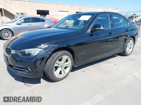 2016 BMW 3 Series 328i with VIN WBA8E9G51GNU28292, listed as a IAAI auction lot 42076233 with 43,758 mi miles. Bid and sale history available at carsss.com. Image 17.