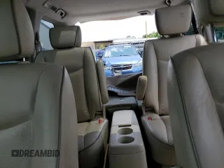 2013 Nissan Quest LE with VIN JN8AE2KP5D9065556, listed as a Copart auction lot 62130425 with 174,438 mi miles and Salvage title. Bid and sale history available at DreamBid. Image 10.