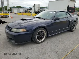 2002 Ford Mustang GT Deluxe z VIN 1FAFP42X32F161469, wystawiony jako Copart lot #54121355 z przebiegiem Nie podano mil oraz Szkody całkowita. Historia ofert i sprzedaży dostępna na DreamBid. Obrazek 1.