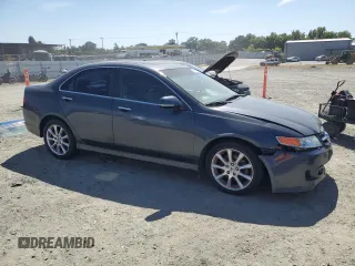 2007 Acura TSX Navi with VIN JH4CL96927C011121, listed as a Copart auction lot 59056935 with 193,982 mi miles and Salvage title. Bid and sale history available at DreamBid. Image 4.
