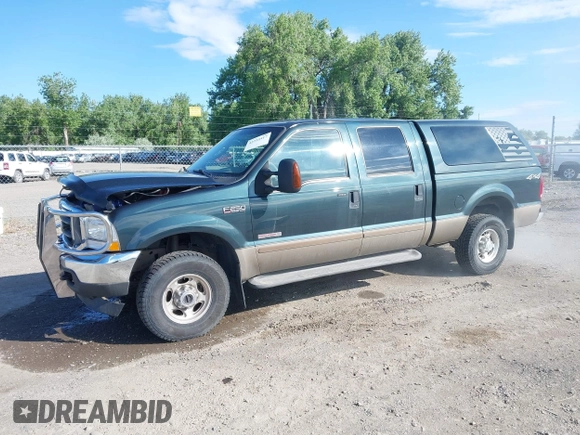 2004 Ford F-250 XL with VIN 1FTNW21P64EB96773, listed as a IAAI auction lot 42235417 with 154,739 mi miles and . Bid and sale history available at DreamBid. Image 2.