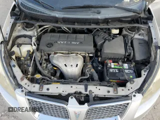 2009 Pontiac Vibe with VIN 5Y2SM67079Z403570, listed as a Copart auction lot 76196584 with 63,891 mi miles and Salvage Title. Bid and sale history available at carsss.com. Image 12.