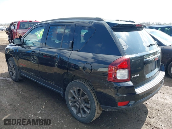 2017 Jeep Compass Sport with VIN 1C4NJCBB2HD134094, listed as a IAAI auction lot 41892856 with 59,642 mi miles and . Bid and sale history available at DreamBid. Image 3.
