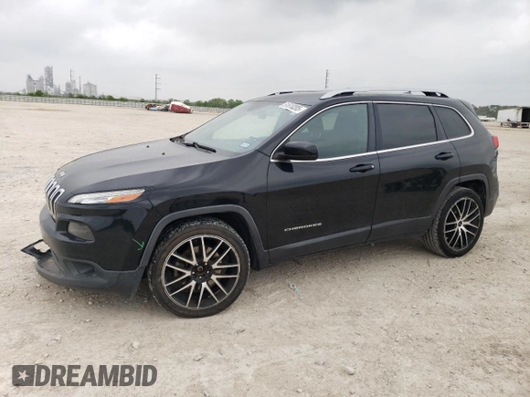 2017 Jeep Cherokee Latitude with VIN 1C4PJLCB6HW516284, listed as a Copart auction lot 51610205 with 171,081 mi miles and Salvage Title. Bid and sale history available at carsss.com. Image 1.
