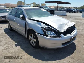 2005 Honda Accord EX-L z VIN 1HGCM56815A170091, wystawiony jako IAAI lot #42475343 z przebiegiem 143 274 mil mil oraz . Historia ofert i sprzedaży dostępna na DreamBid. Obrazek 1.