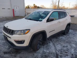 2021 Jeep Compass 80th Anniversary with VIN 3C4NJCEB4MT518183, listed as a IAAI auction lot 41355415 with 45,445 mi miles and . Bid and sale history available at carsss.com. Image 17.