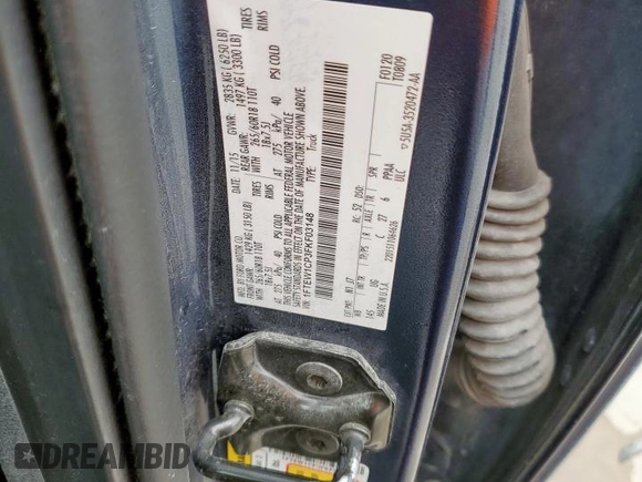 2015 Ford F-150 XL with VIN 1FTEW1CP3FKF03148, listed as a Copart auction lot 60535505 with 125,162 mi miles and Salvage title. Bid and sale history available at DreamBid. Image 12.