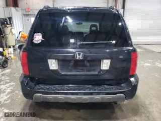 2003 Honda Pilot EX with VIN 2HKYF18683H501001, listed as a Copart auction lot 89402665 with 193,910 mi miles and Salvage Title. Bid and sale history available at carsss.com. Image 6.