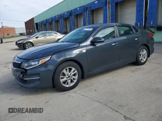 2016 Kia Optima LX with VIN KNAGT4L35G5071417, listed as a Copart auction lot 52211165 with 72,206 mi miles and Salvage Title. Bid and sale history available at carsss.com. Image 1.
