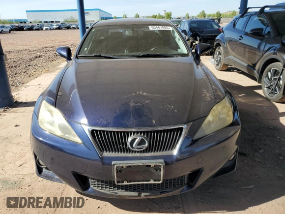 2012 Lexus IS 250 z VIN JTHBF5C23C5159831, wystawiony jako Copart lot #60461005 z przebiegiem 161 801 mil mil oraz Szkoda całkowita • Salvage title. Historia ofert i sprzedaży dostępna na DreamBid. Obrazek 5.