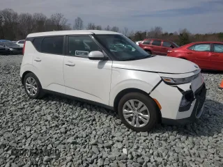 2020 Kia Soul S with VIN KNDJ23AUXL7035741, listed as a Copart auction lot 48952245 with 80,504 mi miles and Salvage Title. Bid and sale history available at DreamBid. Image 4.