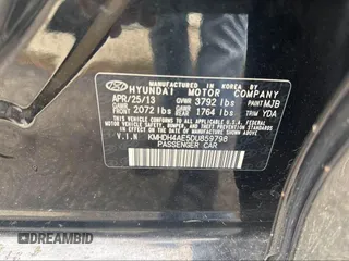 2013 Hyundai Elantra GLS с VIN KMHDH4AE5DU859798, выставлен на аукционе IAAI как лот 42521558 с пробегом 195 664 миль миль и . История ставок и продаж доступна на DreamBid. Изображение 9.