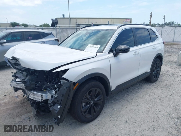 2025 Honda CR-V Sport Touring with VIN 5J6RS6H99SL012005, listed as a IAAI auction lot 42101669 with 7,945 mi miles and . Bid and sale history available at DreamBid. Image 18.