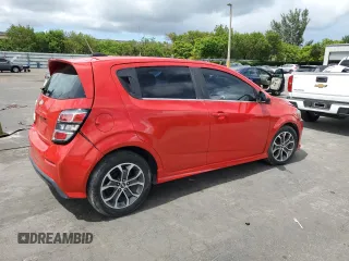 2017 Chevrolet Sonic LT with VIN 1G1JD6SB5H4142044, listed as a Copart auction lot 61571555 with 116,008 mi miles and Salvage title. Bid and sale history available at DreamBid. Image 3.