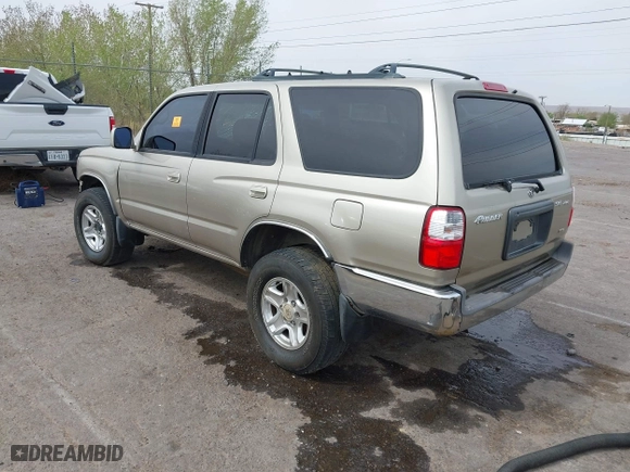 2001 Toyota 4Runner SR5 with VIN JT3HN86R019056725, listed as a IAAI auction lot 42032030 with 327,390 mi miles. Bid and sale history available at carsss.com. Image 3.