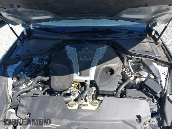 2017 Infiniti Q50 Premium with VIN JN1EV7AR8HM841827, listed as a IAAI auction lot 42663637 with 55,510 mi miles and . Bid and sale history available at DreamBid. Image 10.