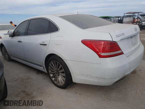 2014 Hyundai Equus Ultimate z VIN KMHGH4JH2EU090296, wystawiony jako Copart lot #74122484 z przebiegiem Nie podano mil oraz Szkoda całkowita • Salvage title. Historia ofert i sprzedaży dostępna na DreamBid. Obrazek 2.