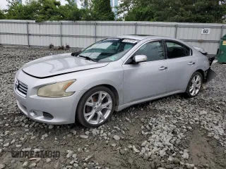 2012 Nissan Maxima SV with VIN 1N4AA5AP5CC850399, listed as a Copart auction lot 61420745 with 162,888 mi miles and Salvage title. Bid and sale history available at DreamBid. Image 1.