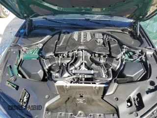 2023 BMW M5 with VIN WBS83CH02PCM33496, listed as a Copart auction lot 85286394 with 0 mi miles and Salvage Title. Bid and sale history available at carsss.com. Image 11.