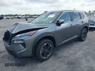 2025 Nissan Rogue SV with VIN JN8BT3BA0SW006750, listed as a IAAI auction lot 42075990 with 3,867 mi miles. Bid and sale history available at carsss.com. Image 17.