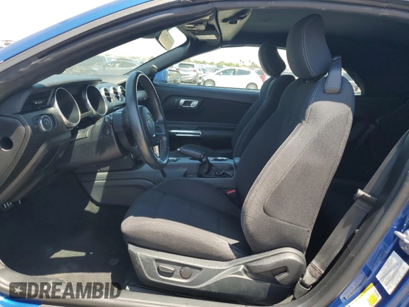 2022 Ford Mustang EcoBoost with VIN 1FATP8UH1N5125662, listed as a Copart auction lot 60558445 with 43,781 mi miles and Salvage title. Bid and sale history available at DreamBid. Image 7.
