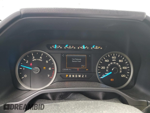 2015 Ford F-150 XLT with VIN 1FTEX1EP6FFC26434, listed as a Copart auction lot 57378705 with 129,295 mi miles and Salvage title. Bid and sale history available at DreamBid. Image 9.