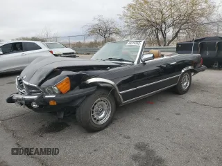 1984 Mercedes-Benz 380 SL z VIN WDBBA45A9EA010542, wystawiony jako Copart lot #46519355 z przebiegiem 186 266 mil mil oraz Szkoda całkowita • Salvage title. Historia ofert i sprzedaży dostępna na DreamBid. Obrazek 1.
