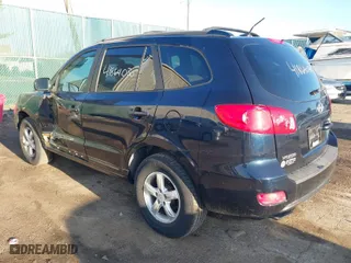 2007 Hyundai Santa Fe GLS with VIN 5NMSG13DX7H092270, listed as a IAAI auction lot 41864030 with 179,608 mi miles. Bid and sale history available at carsss.com. Image 3.