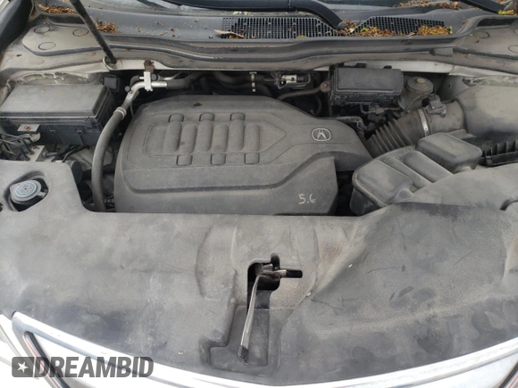 2014 Acura MDX Technology с VIN 5FRYD4H4XEB505394, выставлен на аукционе Copart как лот 57567785 с пробегом Не указан миль и Списание • Salvage title. История ставок и продаж доступна на DreamBid. Изображение 11.