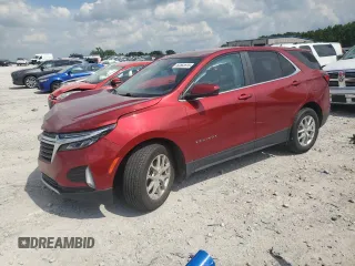 2024 Chevrolet Equinox LT with VIN 3GNAXKEG5RS102358, listed as a Copart auction lot 62583915 with 54,123 mi miles and Non repairable. Bid and sale history available at DreamBid. Image 1.