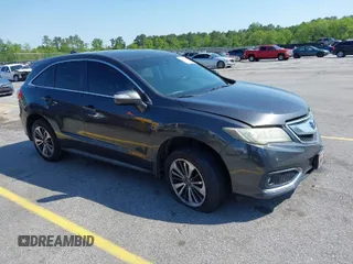 2016 Acura RDX Advance Pkg with VIN 5J8TB3H79GL005699, listed as a IAAI auction lot 42000020 with 177,812 mi miles. Bid and sale history available at carsss.com. Image 1.