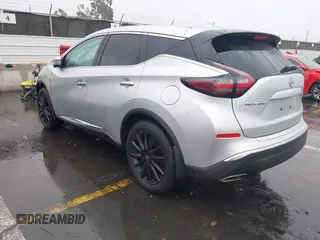 2024 Nissan Murano SL with VIN 5N1AZ2CJXRC101130, listed as a IAAI auction lot 41490382 with 1,022 mi miles. Bid and sale history available at carsss.com. Image 3.