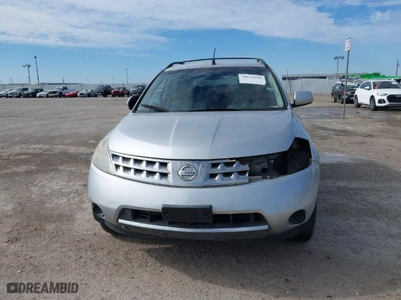 2006 Nissan Murano SL with VIN JN8AZ08W46W504676, listed as a IAAI auction lot 41620169 with 177,434 mi miles. Bid and sale history available at carsss.com. Image 6.