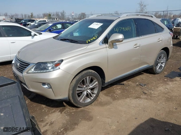 2015 Lexus RX 350 F Sport with VIN 2T2BK1BA6FC279771, listed as a IAAI auction lot 41790017 with 110,483 mi miles. Bid and sale history available at carsss.com. Image 2.
