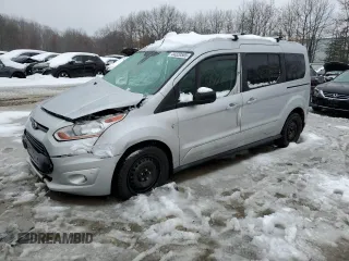 2018 Ford Transit Connect XLT with VIN NM0GE9F75J1371298, listed as a Copart auction lot 44320505 with Not provided miles and Salvage title. Bid and sale history available at DreamBid. Image 1.