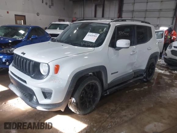 2020 Jeep Renegade Altitude with VIN ZACNJABBXLPL10367, listed as a IAAI auction lot 41599445 with 136,965 mi miles and . Bid and sale history available at DreamBid. Image 2.