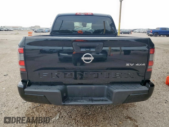 2024 Nissan Frontier SV with VIN 1N6ED1EK1RN670888, listed as a Copart auction lot 57406095 with 19,668 mi miles and Clean title. Bid and sale history available at DreamBid. Image 6.