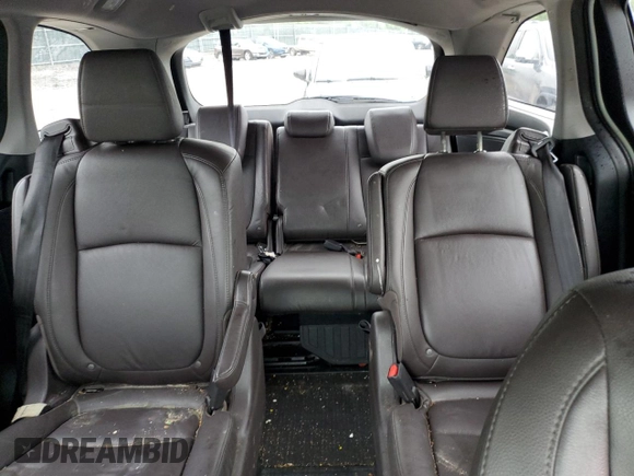 2020 Honda Odyssey EX-L with VIN 5FNRL6H76LB064052, listed as a Copart auction lot 53358455 with 58,167 mi miles and Salvage Title. Bid and sale history available at carsss.com. Image 10.